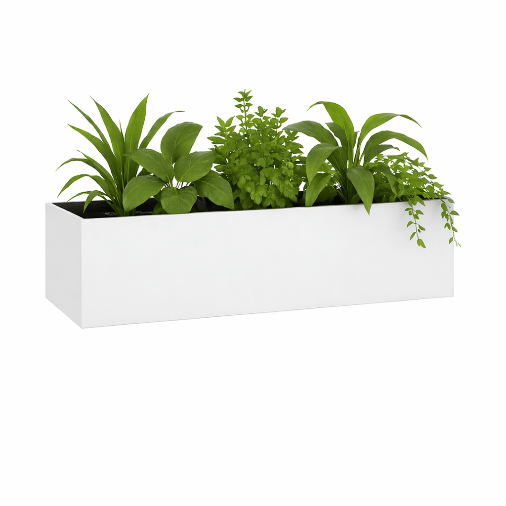 Plantenbak CHS 100 x 45 cm – groen boven het compacte archief