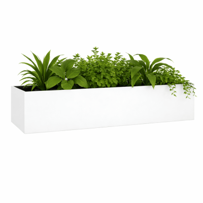 Plantenbak CHS 120 x 45 cm – de brede roldeurkast als interieuronderdeel