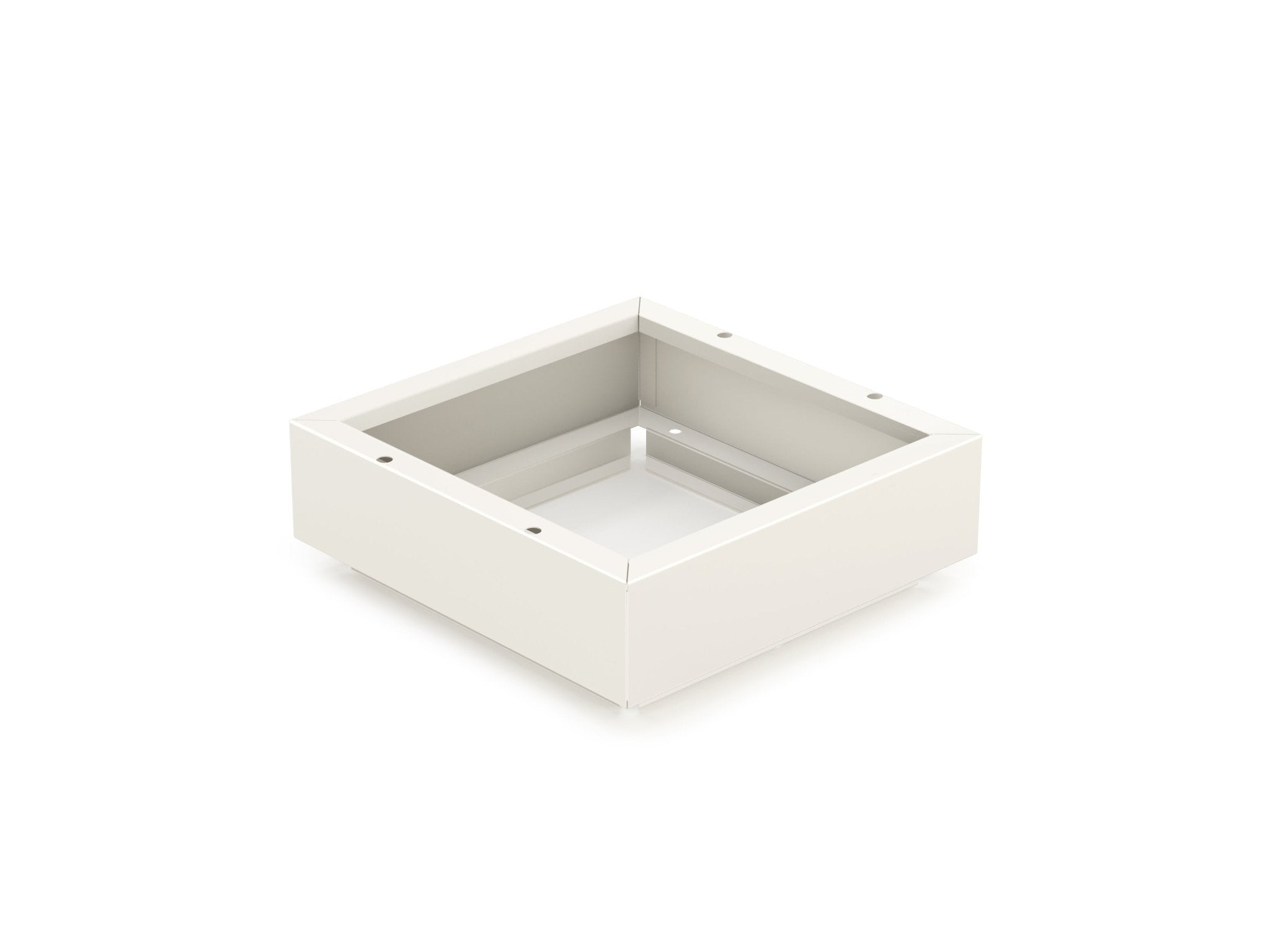 plint voor Cube Locker OKK 30 – verzorgde basis in grijs of wit - Afbeelding 2