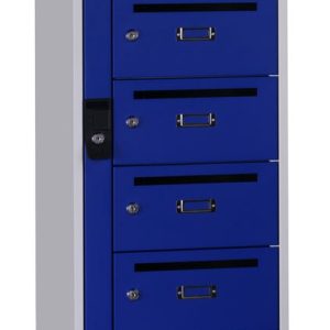 Postlocker OPK 180-1.10 – tien vakken voor interne post - Afbeelding 2
