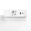 Power Desk-up 2.0 met stroom en USB – compacte aansluiting binnen handbereik