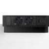 Power Desk-up 2.0 met twee stroompunten en USB – apparatuur bij de werkplek aansluiten