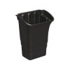 Rubbermaid afvalbak 30,3 liter zwart voor werkwagen