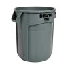 Rubbermaid Brute ronde afvalcontainer 75,7 liter grijs