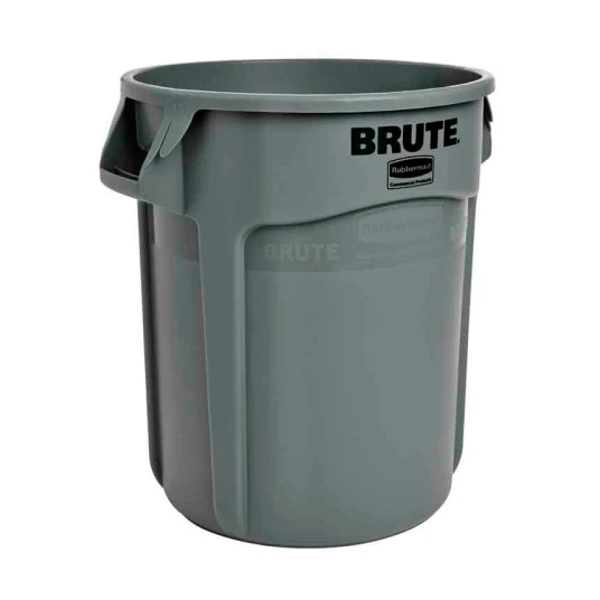Rubbermaid Brute ronde afvalcontainer 75,7 liter grijs