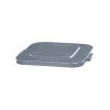 Grijs Rubbermaid Brute deksel voor vierkante container 106 liter