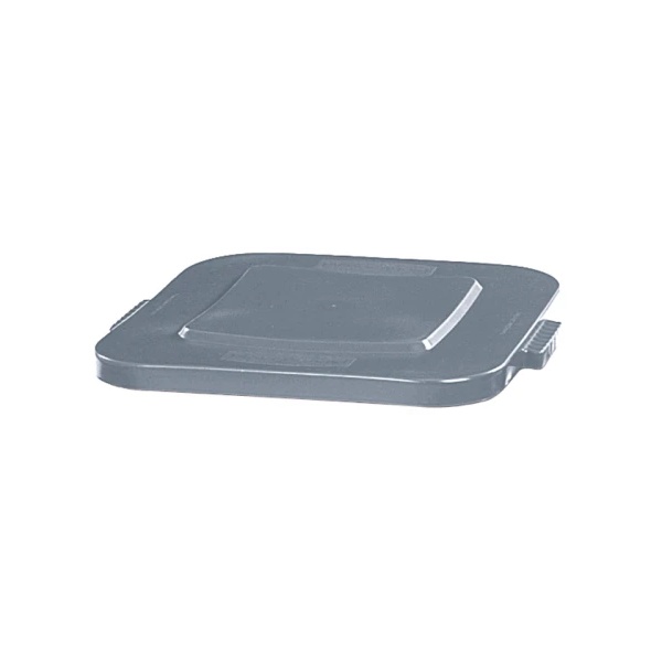 Grijs Rubbermaid Brute deksel voor vierkante container 106 liter
