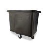 Zwarte Rubbermaid Cube Truck transportbak 0,5 m³ op wielen