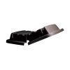 Zwart scharnierend Rubbermaid deksel voor Cube Truck 0,2 m³