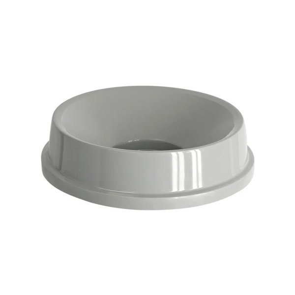 Rubbermaid grijs Funnel deksel voor ronde Styleline container 83,3 liter