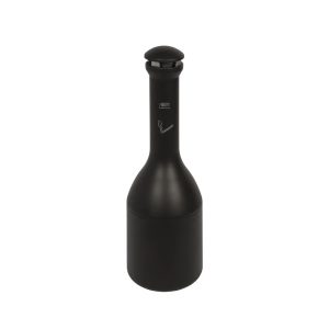 Rubbermaid Genie Infinity zwarte staande asbak met uitneembare binnenemmer