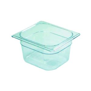 Rubbermaid gastronorm voedselpan GN 1/6 1,6 liter transparant zonder deksel