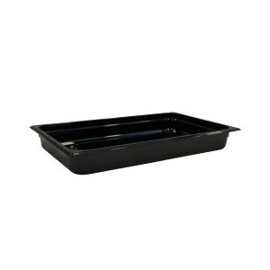 Rubbermaid hittebestendige gastronorm voedselpan GN 1/1 8,5 liter zwart zonder deksel