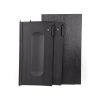 Rubbermaid afsluitbare zwarte kastdeurset VB000985