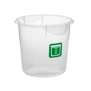 Rubbermaid voedselcontainer 3,8 liter met groene markering voor fruit en salades, zonder deksel