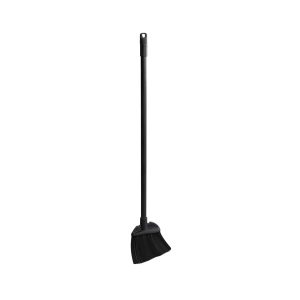 Rubbermaid zwarte Lobby veger met lange metalen steel VB006374