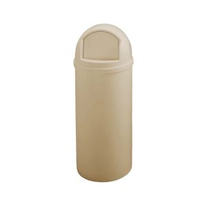 Rubbermaid Marshal container 56,8 liter beige met pushdeksel