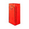 Rubbermaid recyclingzak met universeel symbool – rood of blauw