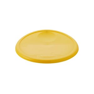 Rubbermaid geel deksel voor ronde opslagcontainer 11,4 / 17 / 20,8 liter los zonder container
