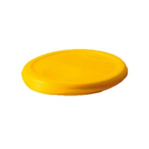 Rubbermaid geel rond deksel voor opslagcontainer 3,8 liter, zonder container