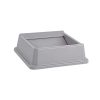 Rubbermaid grijs Untouchable deksel met kleppen voor Styleline 132 liter