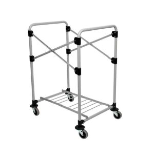 Rubbermaid grijs inklapbaar X-Cart frame 150 liter zonder zak