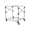 Rubbermaid grijs inklapbaar X-Cart frame 300 liter zonder zakken