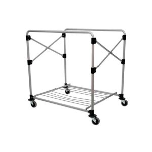 Rubbermaid grijs inklapbaar X-Cart frame 300 liter zonder zakken