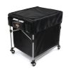 Rubbermaid grote X-Cart kap op 300-liter wagen ter illustratie
