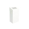 Sanitaire afvalbak met pushklep 50 liter wit