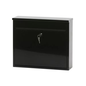 V-Part Granadan wandbrievenbus zwart
