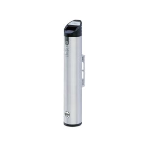 V-Part ronde aluminium wandasbak van 1,85 liter met muurbeugel