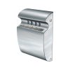 V-Part robuuste wandasbak 3 liter in mat RVS