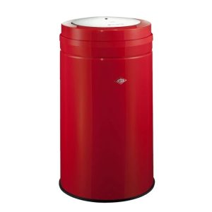 Wesco Big Swing afvalbak 120 liter rood met swingdeksel