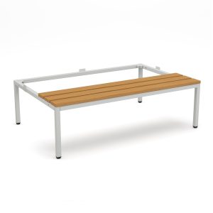 Garderobebank 120 cm beuken – ruimte om de werkdag te beginnen